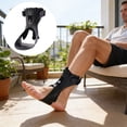 thumbnail image 1 of EGNMCR Foot Support Ankle Brace Foot Support Ankle Support And Traction Corrector To Correct Eversion orthotic device, 1 of 7