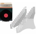 thumbnail image 1 of Acrylic Record Organizer Rack with 12 Slots, Easy Assembly Access Record Stand for Music Collection Album, 1 of 7
