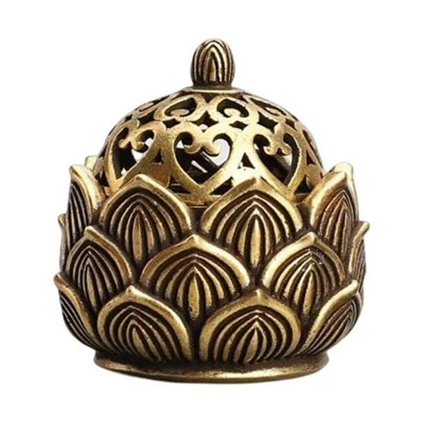 Quemador de incienso con aroma a flor de loto, soporte para conos y espirales de incienso. 44 cm x 31 cm