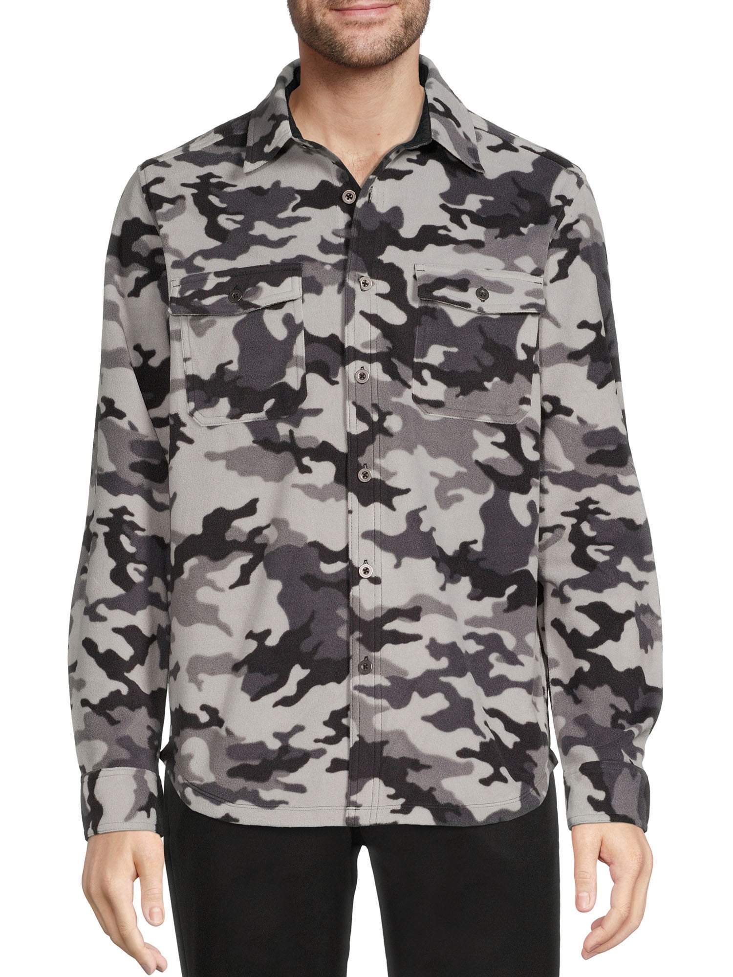 Men’s Micro Fleece Button Shirt