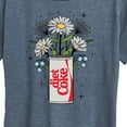 thumbnail image 3 of Diet Coke - Flowers With Coke Can - Women's Short Sleeve Graphic T-Shirt, 3 of 5