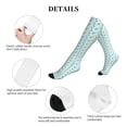 thumbnail image 5 of Lsque Utensiles Pattern Sport Compression Socks for Men & Women 15-20 mmHg Knee High Nurse Pregnant Running Medical and Travel Athletic, 5 of 6
