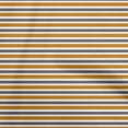thumbnail image 1 of oneOone Cotton Cambric Gamboge Yellow Fabric Stripes Dress Material Fabric Print Fabric By The Yard 42 Inch Wide, 1 of 4