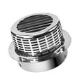 thumbnail image 3 of Cubierta de ventilación de pared de acero inoxidable, rejilla de ventilación para campana extractora de mejoras para el hogar a prueba de lluvia para 8 pulgadas, 3 of 8
