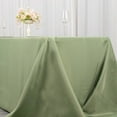 thumbnail image 5 of BalsaCircle 90" x 156" Premium Polyester Rectangular Tablecloth Table Linens Eucalyptus Green, 5 of 5