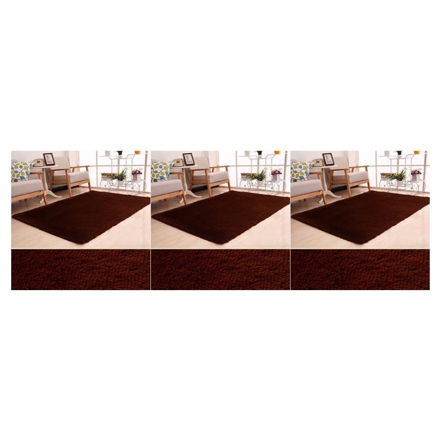 Injueey Alfombrilla de felpa antideslizante para puerta, estilo moderno rectangular, para sala de estar, apartamento, hogar, oficina, Type1 NO1