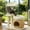 Cream White Cotton Particle Board Velvet, variant on LHSHID Large Cat Tower with Scratching Post Board 74" Flower Cat Tree