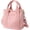 Pink, variant on Kukuzhu Canvas Tote Bags for Women Small Crossbody Bag Canvas Satchel Bag Handbag Stylish Tote Handbag Canvas Shoulder Bag