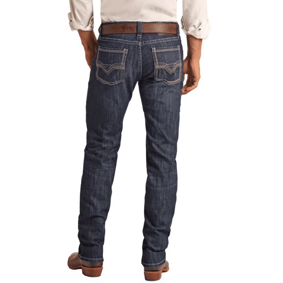 Rock & Roll Revolver Slim Straight Slim - Mens Jeans - Rrmd1Rr13X