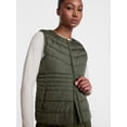 thumbnail image 5 of Ozark Trail Women's and Women's Plus Collarless Puffer Vest, Sizes XS-3X, 5 of 6