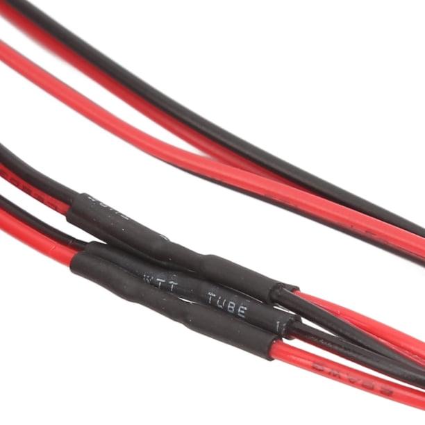 Kit de luces delanteras y traseras RC, 2 luces LED blancas y 2 rojas, luces delanteras y traseras para coche RC Traxxas TRX4M 1/18 RC Crawler