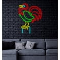 thumbnail image 2 of Handmadetneonsign Rooster Chicken Animal Neon Sign for kids room, night light, home, office Living Room Interior Design light, Wall Décor, 2 of 5
