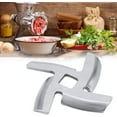 thumbnail image 4 of Jinsinto 2 pcs Meat Grinder Plate Blade,Meat Grinder Accessories Meat Grinder Cutter Knife, 4 of 4