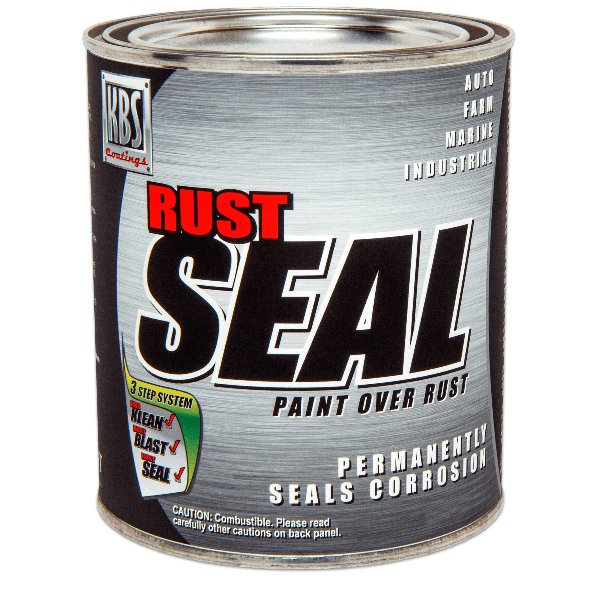KBS Rust Seal Rust Preventative Coating 4501 Gloss Black Gallon