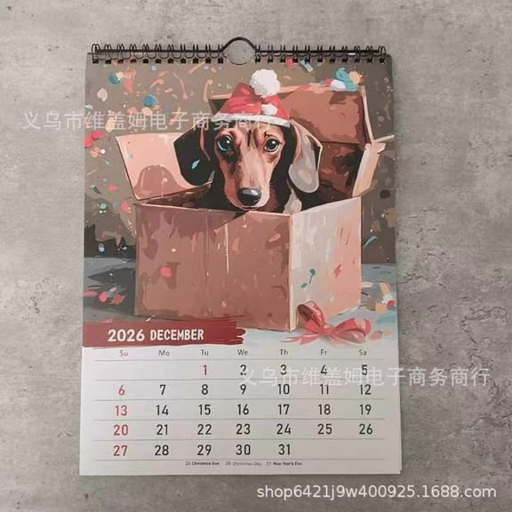2026 Dachshund Calendar