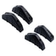 thumbnail image 5 of 4 piezas de alerón difusor de labio de parachoques trasero inferior de coche, protector de aleta de tiburón Estilo A, 5 of 9