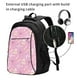 thumbnail image 2 of Balery Butterfly 1 Mochila con carga USB para hombre y mujer - Mochila impermeable y antirrobo para portátil con puerto USB para viajes, trabajo, estudios y universidad, 2 of 7