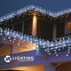 thumbnail image 2 of Cascada Luz 300 Leds 5 Metros YANKON Control 8 Secuencias De Luz Decorativo Blanca YC-NAV-C3001, 2 of 5