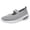 Gray_003, variant on Domuza Orthopedic Casual Shoes for Women Arch Support Slip on Non Slip Nurse Shoes Wide Width Mesh Stretch House Shoes Soft 2026 Orthopedic Shoes Black 7(EU-38)
