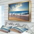 thumbnail image 3 of Designart - Sea Sunset - Seascape Photography Framed Canvas Art Print, 3 of 3