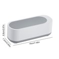 thumbnail image 4 of Limpiador de vapor de los vidrios del reloj de la joyería quita las manchas máquina ultrasónica de poco ruido, 4 of 8