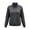 Dark Gray, variant on Women's Quarter Zip Blouse Pullover Polar Fleece Sweatshirts Lightweight Stand Collar Warm Jacket Tops Coffee,L
