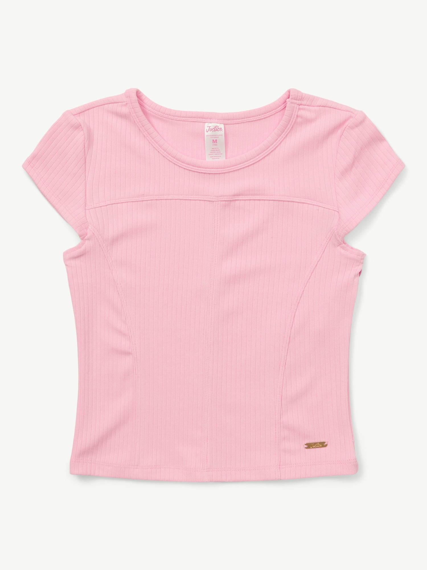 Justice Girls Short Sleeve Tee, Sizes XS - XLP
