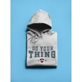 thumbnail image 3 of Do Your Thing College Style Hoodie Men -Image by Shutterstock, Male XX-Large, 3 of 4