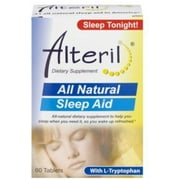 Alteril All Natural Sleep Aid 60 Tablets (Pack of 4)
