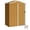 Wood Grain, variant on Outsunny 4.5 x 3ft Outdoor Storage Shed, Metal Garden Shed, Wood Grain