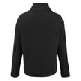 thumbnail image 3 of Women's Cutter & Buck  Black Detroit Lions Hunts Point Eco Half-Snap Sweatshirt, 3 of 3