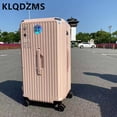 thumbnail image 4 of KLQDZMS 22 "24" 26 "28" 30 "32" 34 "pulgadas estudiantes capacidad súper grande y equipaje de alta calidad maleta con ruedas para cabina de vacaciones familiares, 4 of 4
