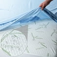 thumbnail image 5 of Lux Decor 100% Waterproof Mattress Protector Queen - Rayon Made from Bamboo Cooling  Mattress Cover Queen, Ultra-Soft Noiseless Mattress Bed Pad Queen up to 16” Deep Pocket Fitted Mattress Protector, 5 of 12