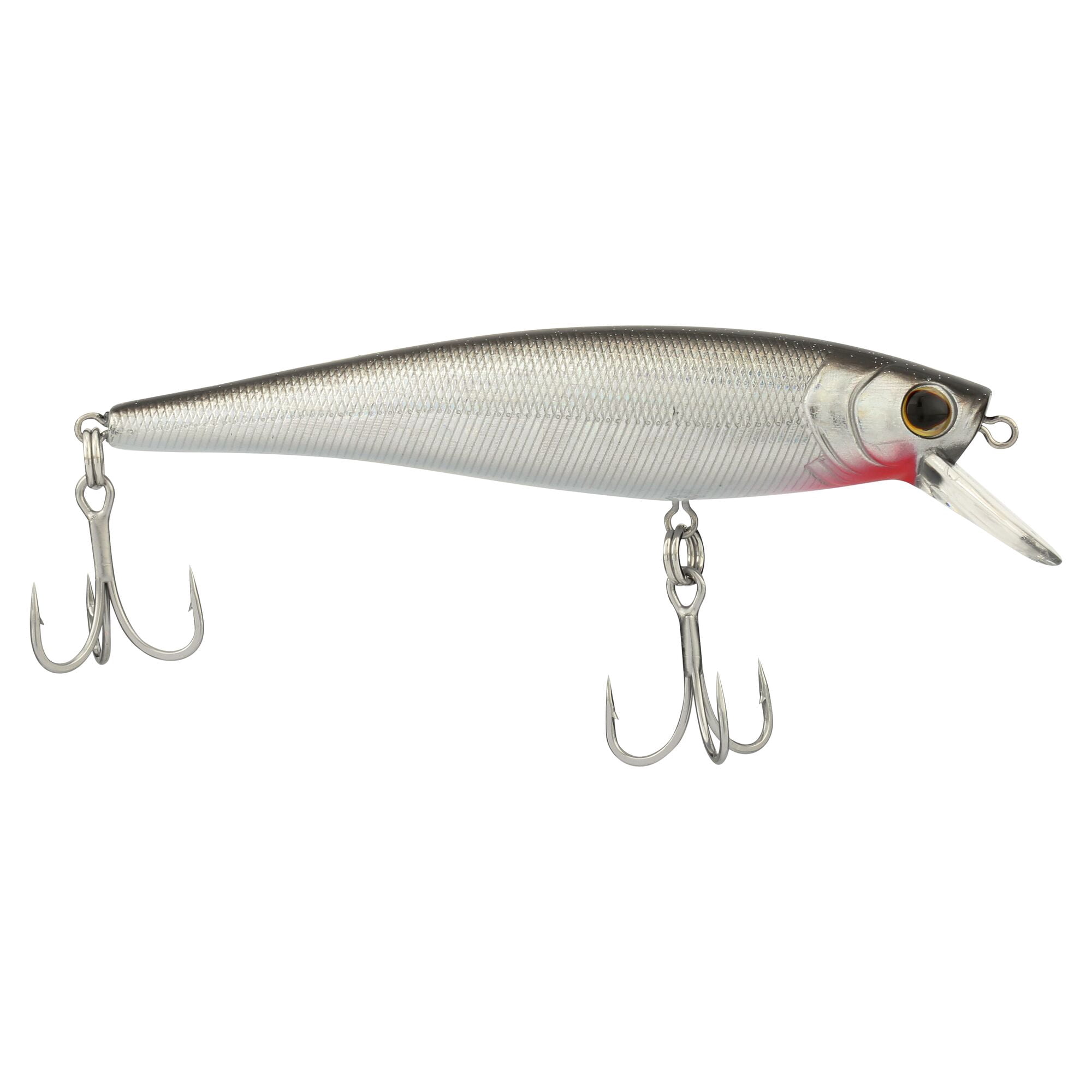 Berkley Cutter Saltwater, 3.5 in, Jerkbaits, Black Silver (1 Count)