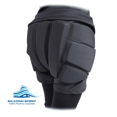Shorts de Patinage Rembourrés de Protection Taibone Coussinet pour Hanches et Fesses