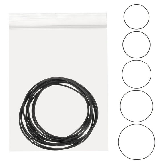 O-Ring Watch Gaskets Replacement Kit 0.9mm Waterproof Elastic Rubber O Ring Back Cover Seal Gaskets Washers Repair Tools Kits for Watch Repair