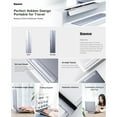 thumbnail image 3 of Baseus Light And Simple Laptop Stand 0.3cm Slim|Aluminum Alloy Material|Folding Support|8° Inclination Angle Design|All-Aluminum Invisible, 3 of 8