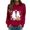 c-Red, variant on PLHWHYQ Women's Halloween Cute Ghost Pumpkin Graphic Crewneck Sweatshirt, Long Sleeve Casual Fall Pullover Top a-Khaki L