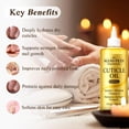 thumbnail image 4 of Professional Cuticle Oil Refill/Bulk Pack with special nozzle for easy refilling - 7 Fl Oz. Enriched with Jojoba Oil, Vitamin E & Sweet Almond Oil. Manicurist's Choice for Nourished Nails & Cuticles, 4 of 6