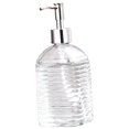 thumbnail image 3 of Glass Soap Dispenser, Liquid Hand Soap Dispenser, Bathroom Countertop Dispensers, Multipurpose Shower Dispensers for Bathroom Style D, 3 of 9