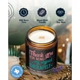 thumbnail image 2 of Candle Rosa Vila, terapeuta no remunerada, divertido regalo de amistad, 2 of 7
