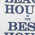 thumbnail image 2 of Simply Daisy 26-inch Square Beach House Best House Polyester Throw Pillow, Navy Qty 1, 2 of 4