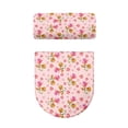 thumbnail image 5 of HELLHERO Toilet Dust Cover Set, Dustproof Polyester Bathroom Toilet Cover Set, U-Shaped, Dog, 5 of 8