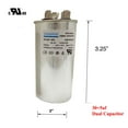 thumbnail image 2 of 30+5 uF 30/5 MFD Dual Run Air Conditioner Capacitor for AC Unit Fan Motor Start, Heat Pump, Condenser Straight Cool, 2 of 3