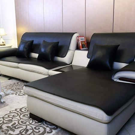 Sofa Cover Leather Sectional, Covering Leather Sofa Cushions