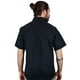 thumbnail image 3 of Camisa Manga Corta Color Negro Corte Regular Con Textura Para Hombre, 3 of 4