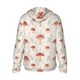 thumbnail image 2 of Picia Mushroom Women's Men's UPF 50+ Sun Protection Hoodie Shirt Long Sleeve SPF Fishing Outdoor UV Hiking Lightweight Shirts-Large, 2 of 9