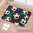 thumbnail image 5 of Football Machine Washable Non-Slip Polyester Floor Mat Door Mat Kitchen Mat, 5 of 6