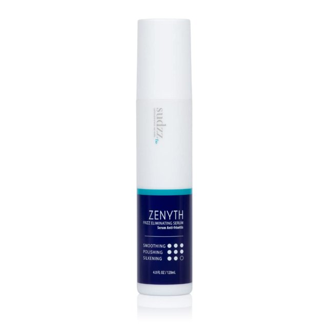 SUDZZFX Zenyth Frizz Eliminator Serum - Suero protector de calor suavizante para cabello dañado - 4 onzas líquidas