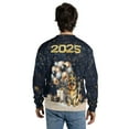 thumbnail image 5 of Happy New Year German Shepherd Welcome 2025 Balloon Firework Party All Over Print 3D Sweatshirt Unisex Merch Alsatian Dog Lover Gifts - 01014, 5 of 6